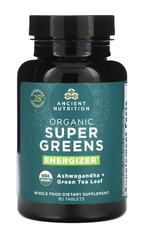 Ancient Nutrition Organic SuperGreens Energizer Tablet  - 90ct  Tablets