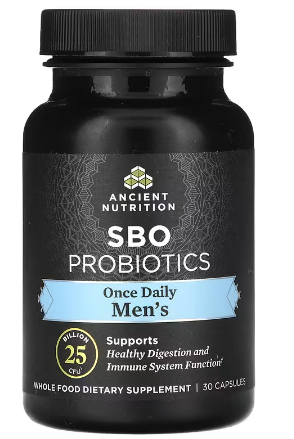 Ancient Nutrition SBO Probiotic - Once Daily - Men's - 30 ct  Capsules