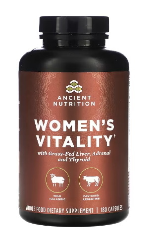 Ancient Nutrition Ancient Glandulars - Women's Vitality - Capsules - 180 ct  Capsules