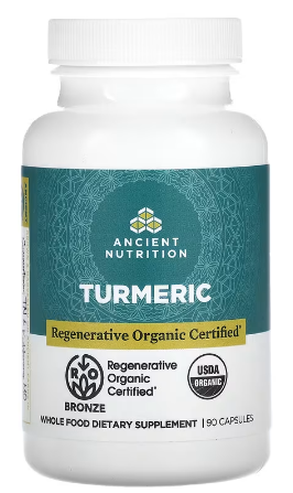 Ancient Nutrition ROC - Turmeric - 90ct  Capsules