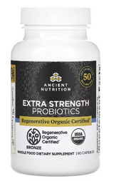 Ancient Nutrition ROC - Extra Strength Probiotics 50B - 60ct  Capsules