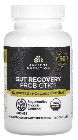 Ancient Nutrition ROC - Gut Recovery Probiotics 50B - 60ct  Capsules