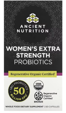 Ancient Nutrition ROC - Women's Extra Strength Probiotics 50B - 60ct  Capsules