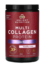 Ancient Nutrition Multi Collagen Protein Brain Boost Powder - 45 srv  Powder