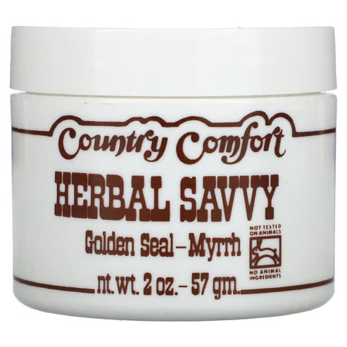 Country Comfort Herbals, Herbal Savvy Goldenseal Myrrh, 2 Oz