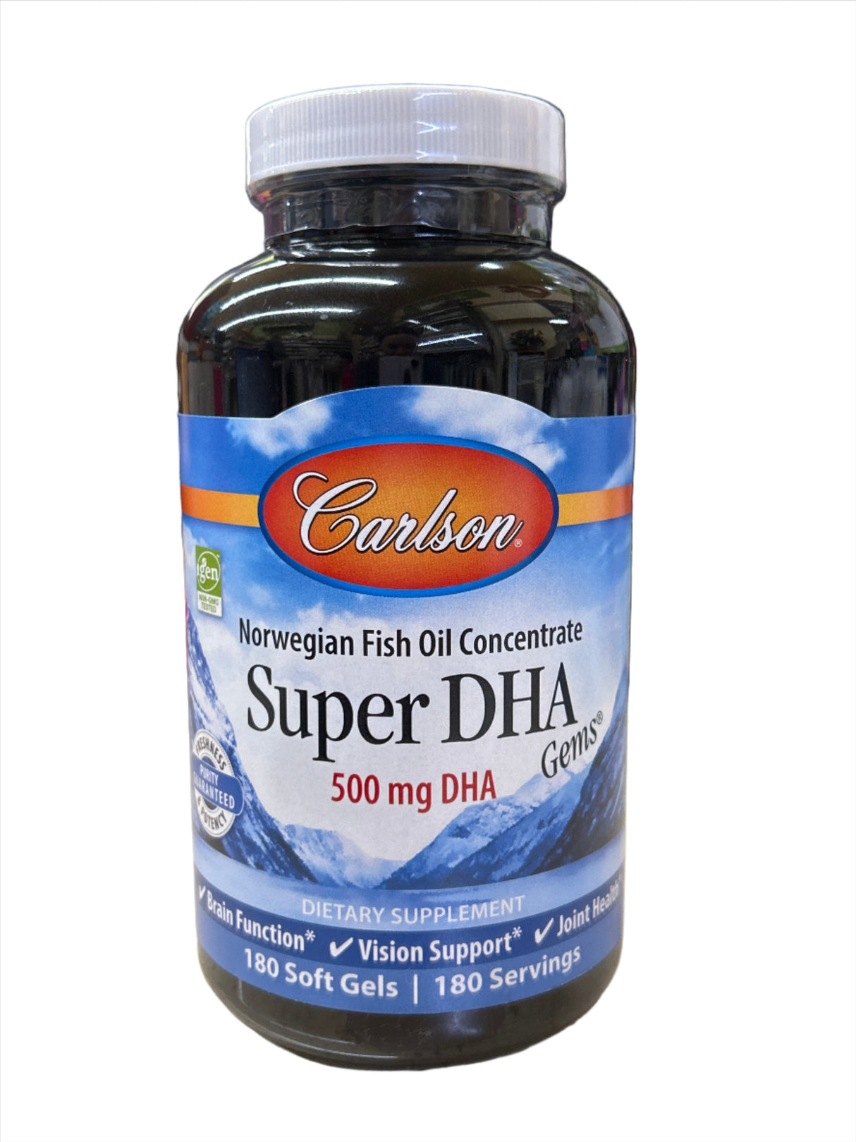 Super DHA Gems 500 mg 60 Soft Gels