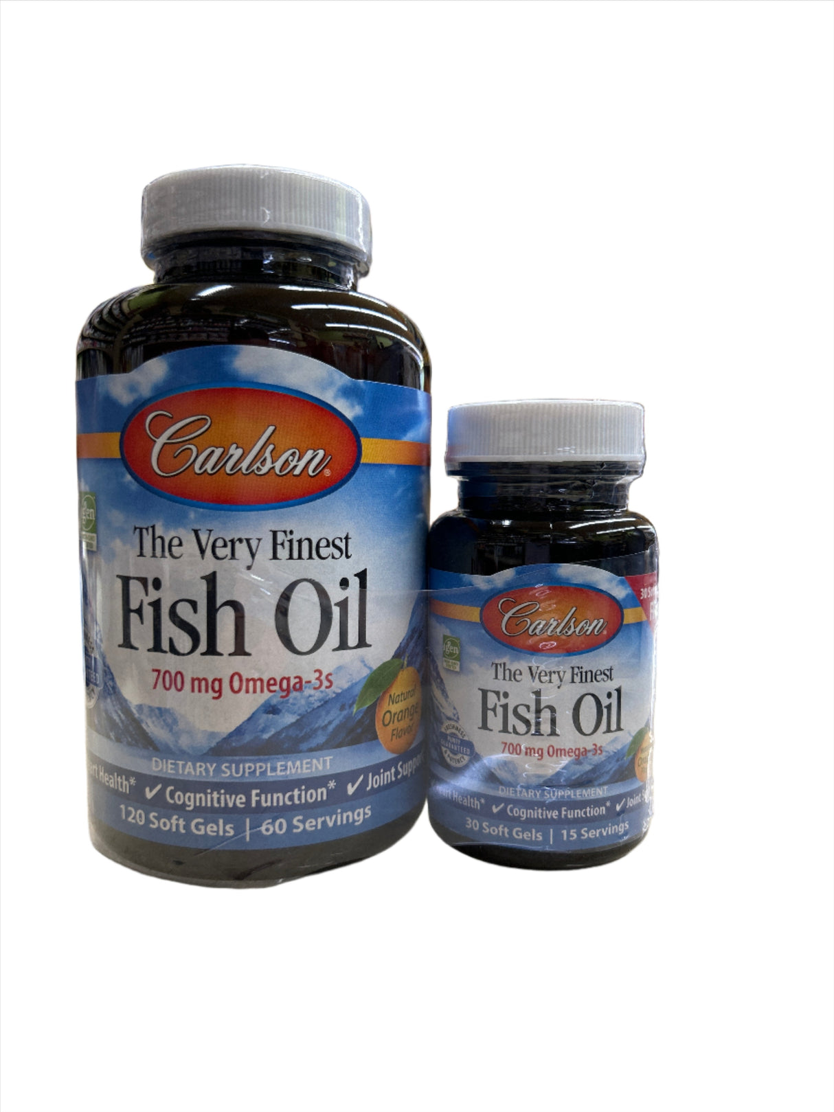 The Very Finest Fish Oil Bonus Pack Orange Flavor 700 mg