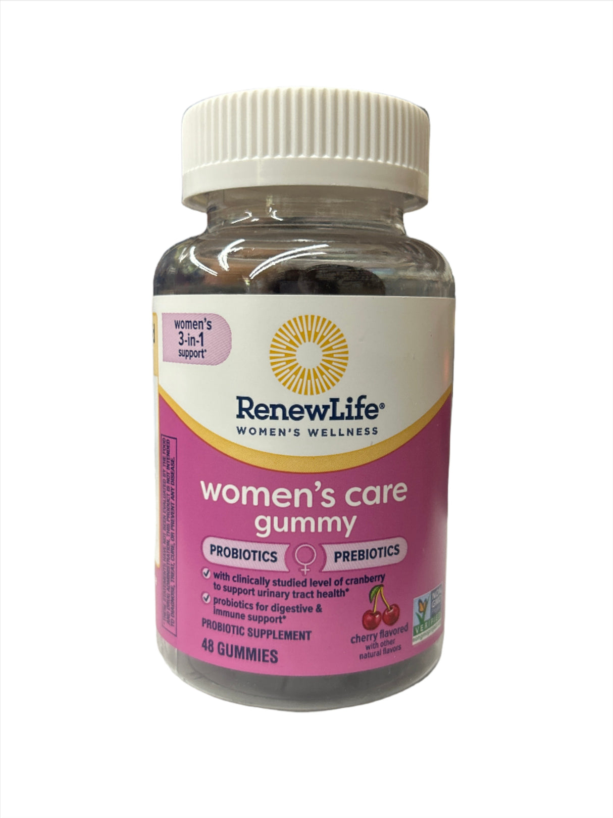 Women's Care Gummy Probiotics + Prebiotics Cherry Flavor