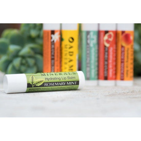 Zion Health Minerals Lip Balm Tube Rosemary Mint .15 oz