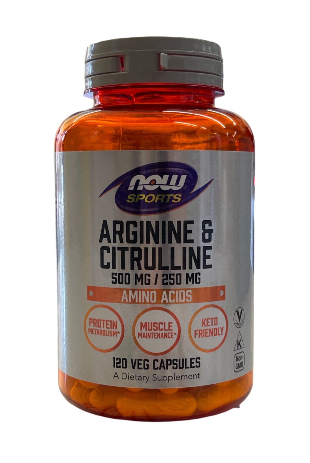 Now ARGININE 500mg & CITRULLINE 250MG