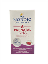 Prenatal DHA 830 mg, 400 iu Vitamin D3 Strawberry Flavor