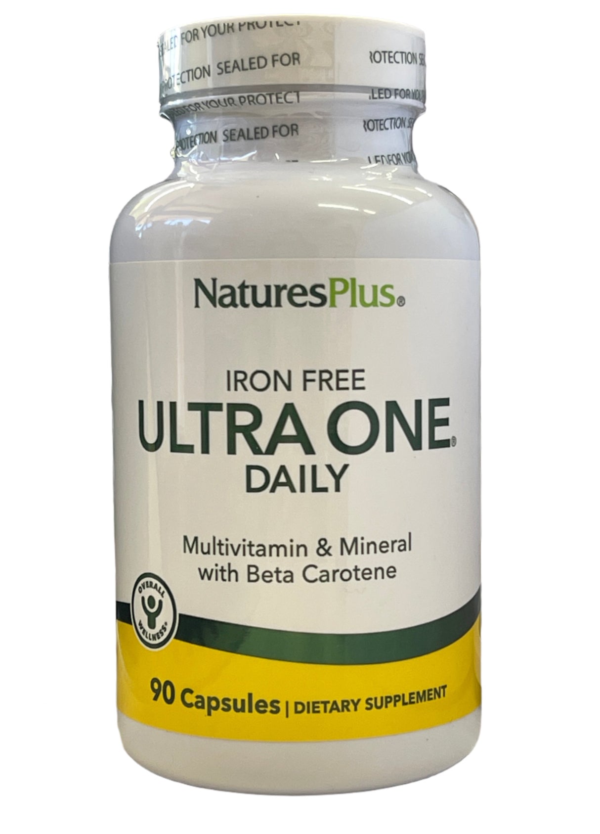 IRON FREE Ultra ONE Daily Multivitamin & Mineral With Beta Carotene