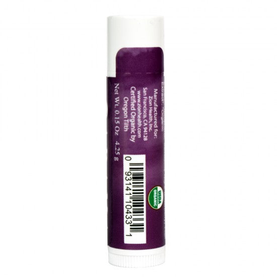 Zion Health Minerals Lip Balm Tube Elderberry .15 oz