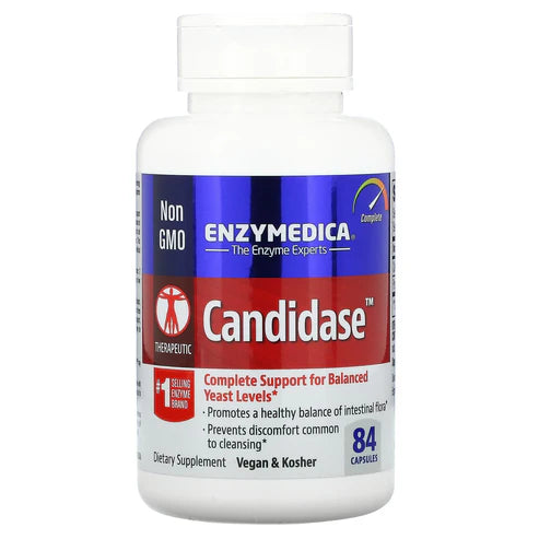 Candidase Complete Support For Balanced Yeast Levels 84 Capsules