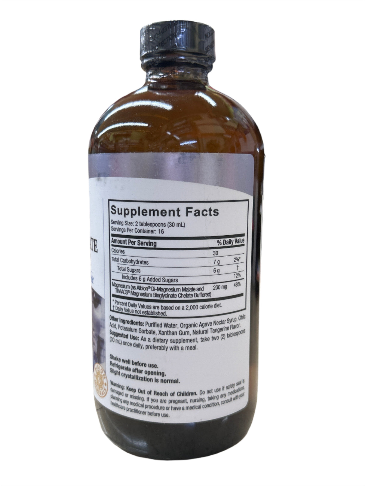 Liquid Magnesium Malate & Glycinate 16 fl oz