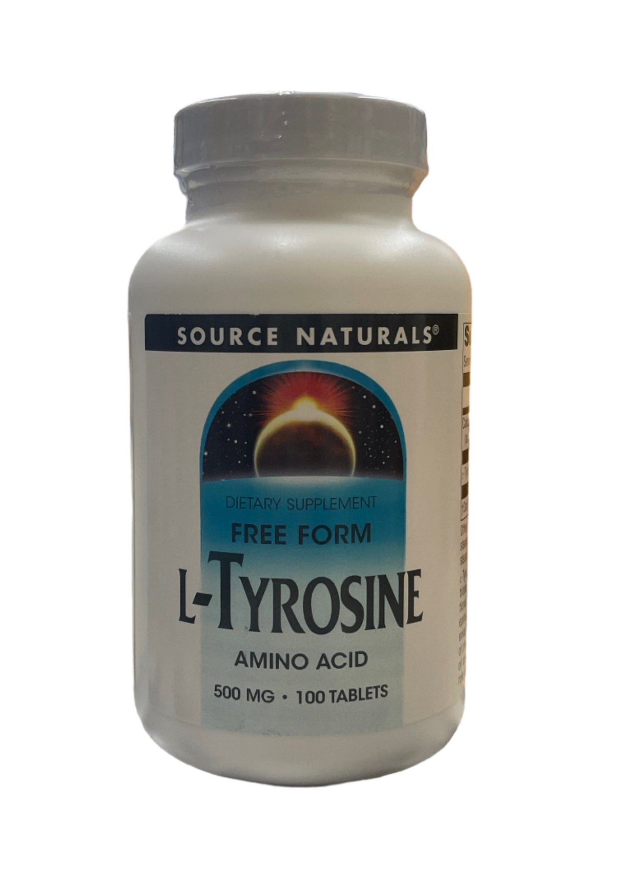 FREE FORM L-Tyrosine 500 mg