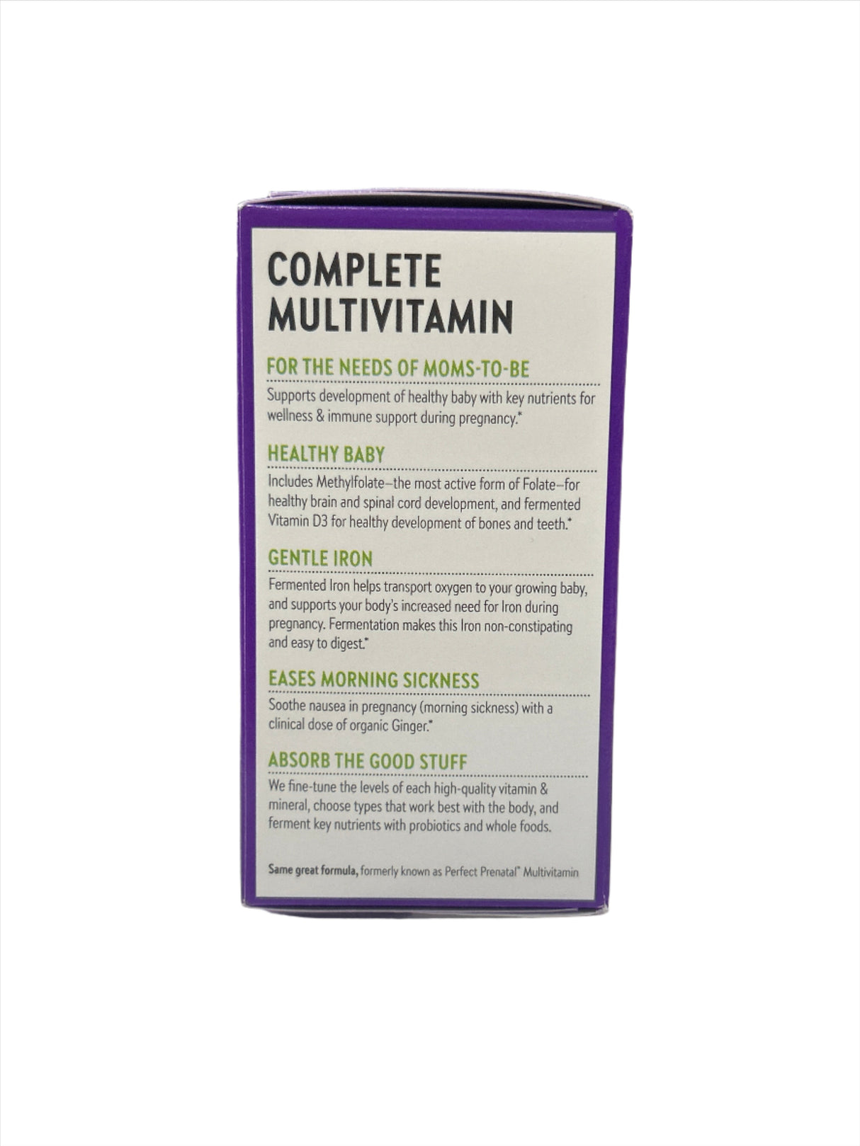 Perfect Prenatal Multivitamin Advance