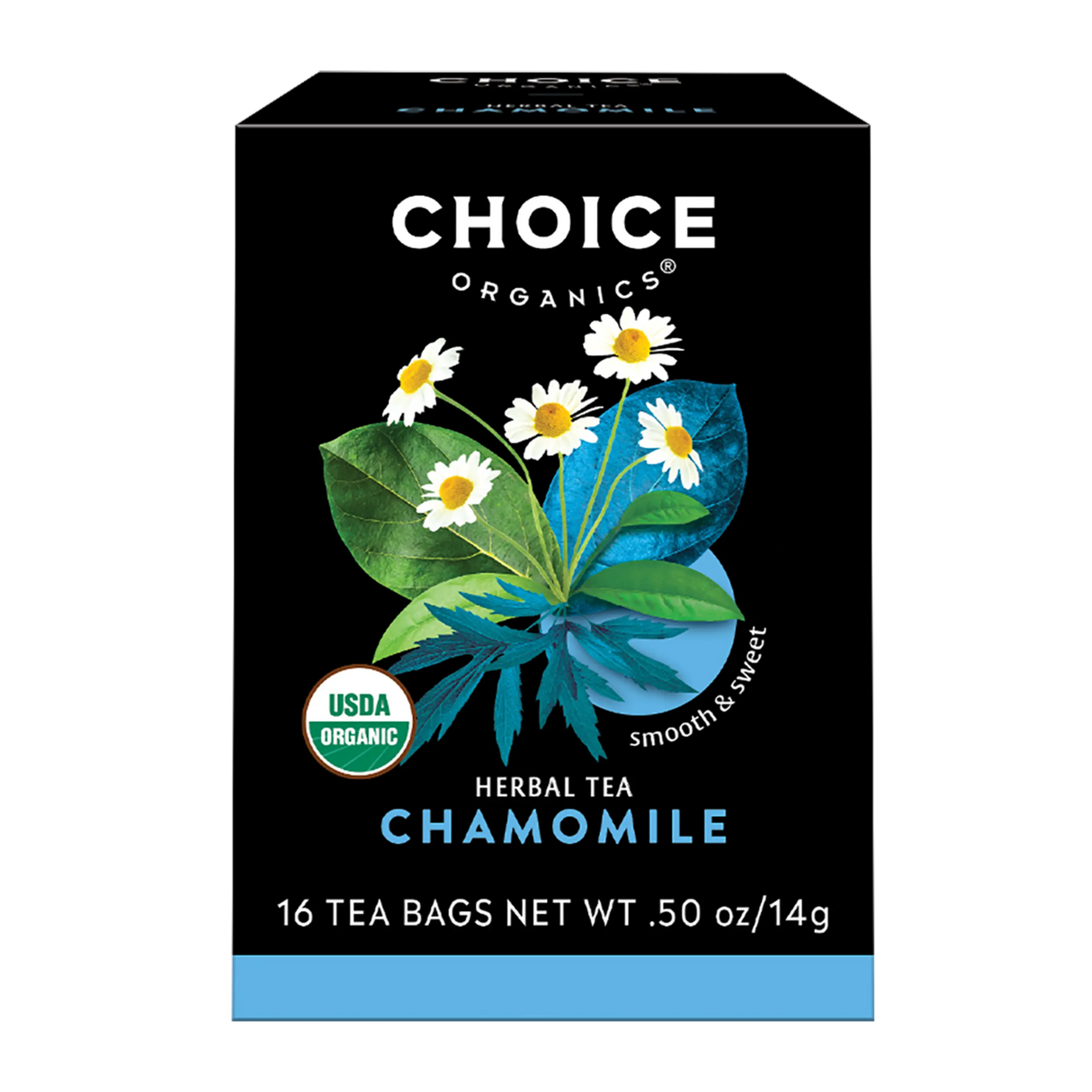 CHOICE ORGANIC TEAS Chamomile 16 BAG