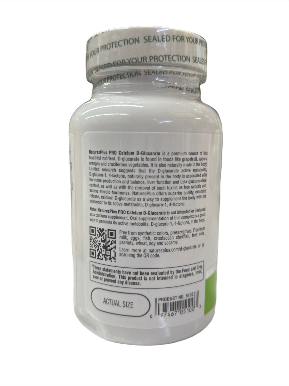 Calcium D-Glucarate 600