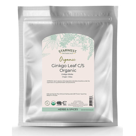 GINKGO LEAF C/S ORGANIC