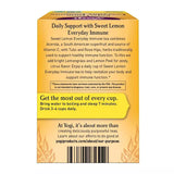 YOGI TEA Sweet Lemon Everyday Immune Tea 16 BAG