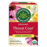 TRADITIONAL MEDICINALS TEAS Lemon Echinacea Throat Coat Tea 16 BAG