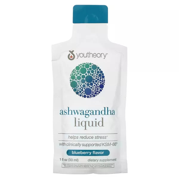 YOUTHEORY ASHWAGANDHA LIQUID 12 PK