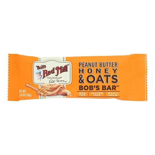 BOB`S RED MILL Peanut Butter Honey Oats Bar