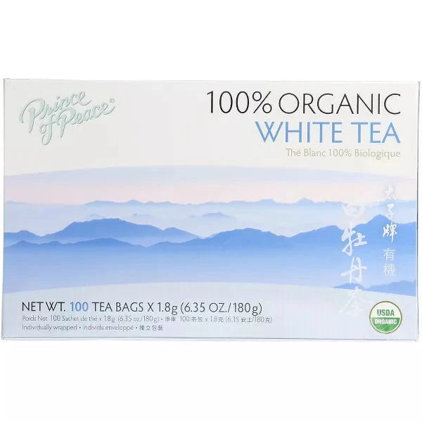 PRINCE OF PEACE Organic White Tea 100 BAG