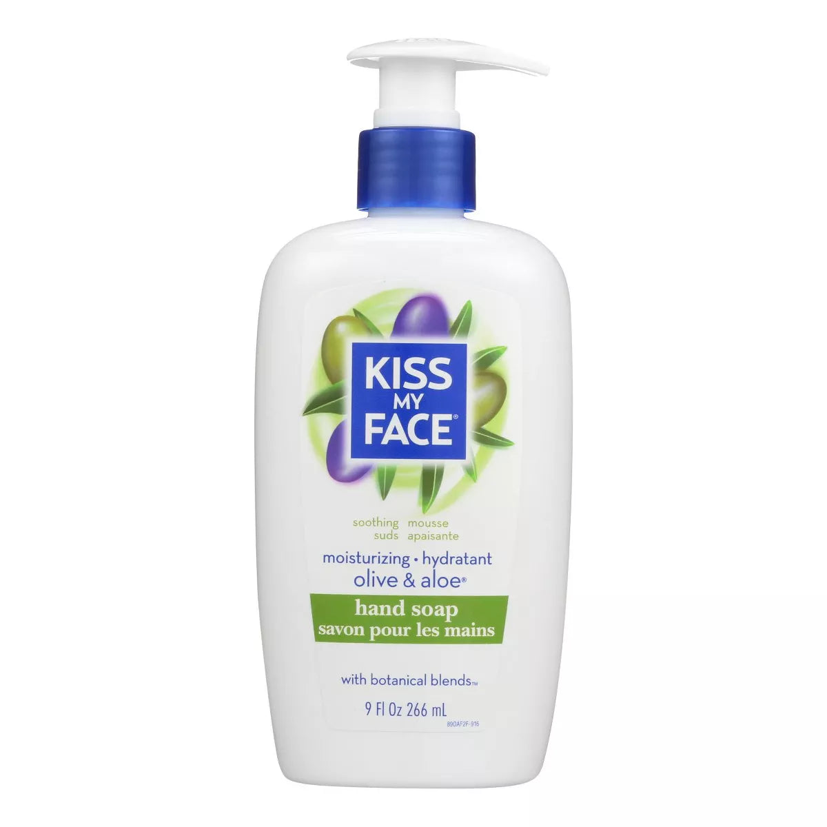 KISS MY FACE MOISTURE SOAP OLIVE & ALOE 9OZ