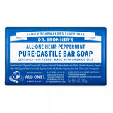 DR. BRONNER'S MAGIC SOAPS ORGANIC CASTILE BAR SOAP PEPPERMINT 5OZ