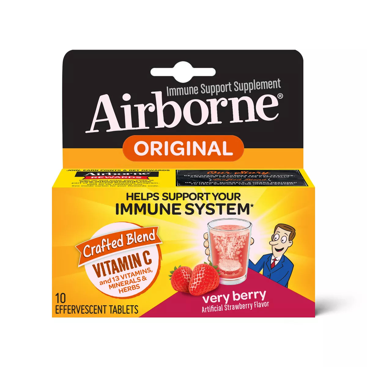 AIRBORNE EFFERVESCENT VERY BERRY 10T