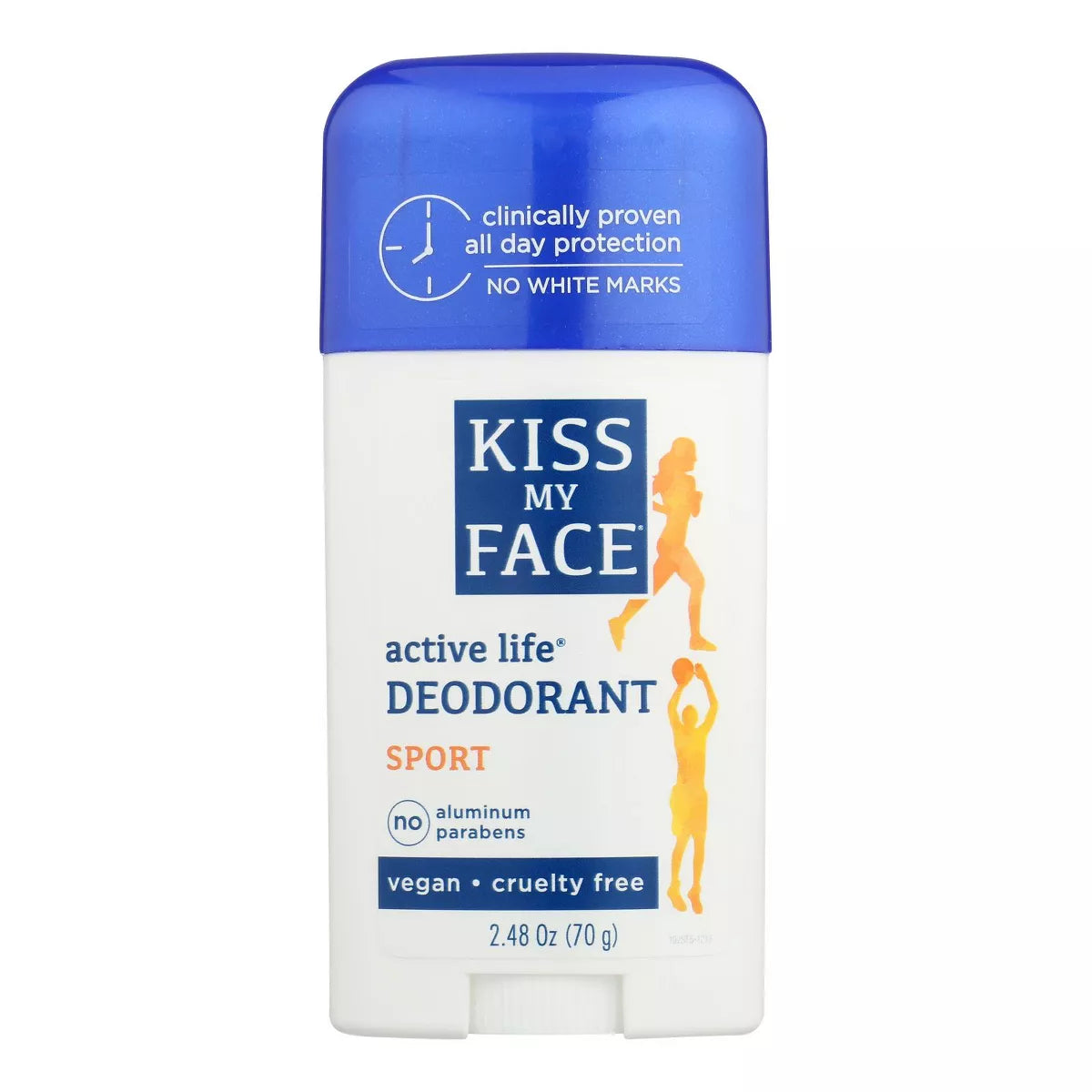 Kiss My Face Active Life Natural Deodorant, Sport, 2.48 oz