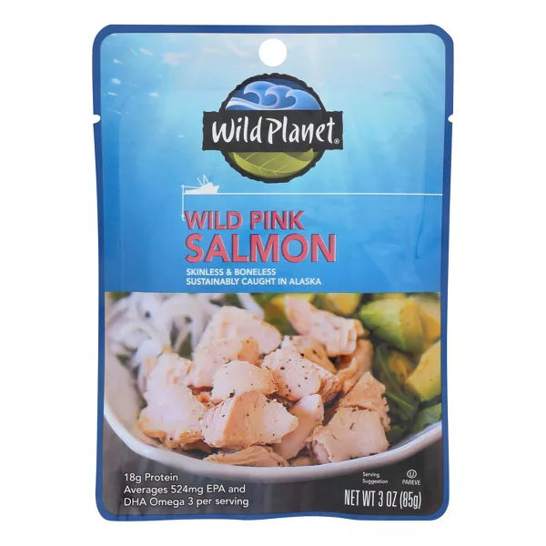 WILD PLANET Wild Pink Salmon 3 OZ