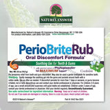 NATURE'S ANSWER PERIOBRITE RUB COOL MINT .5OZ