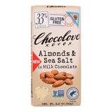 CHOCOLOVE Almond Sea Salt 3.2 OZ