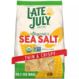 LATE JULY SNACKS Resturant Style, Sea Salt 10.1 OZ