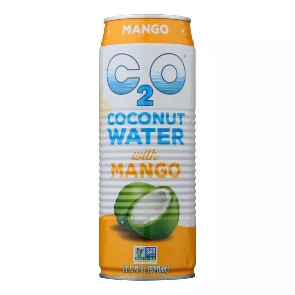 C2O Coconut Water W/Mango 17.5OZ