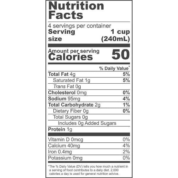 PACIFIC FOODS Cashew, Unsweetened 32 OZ