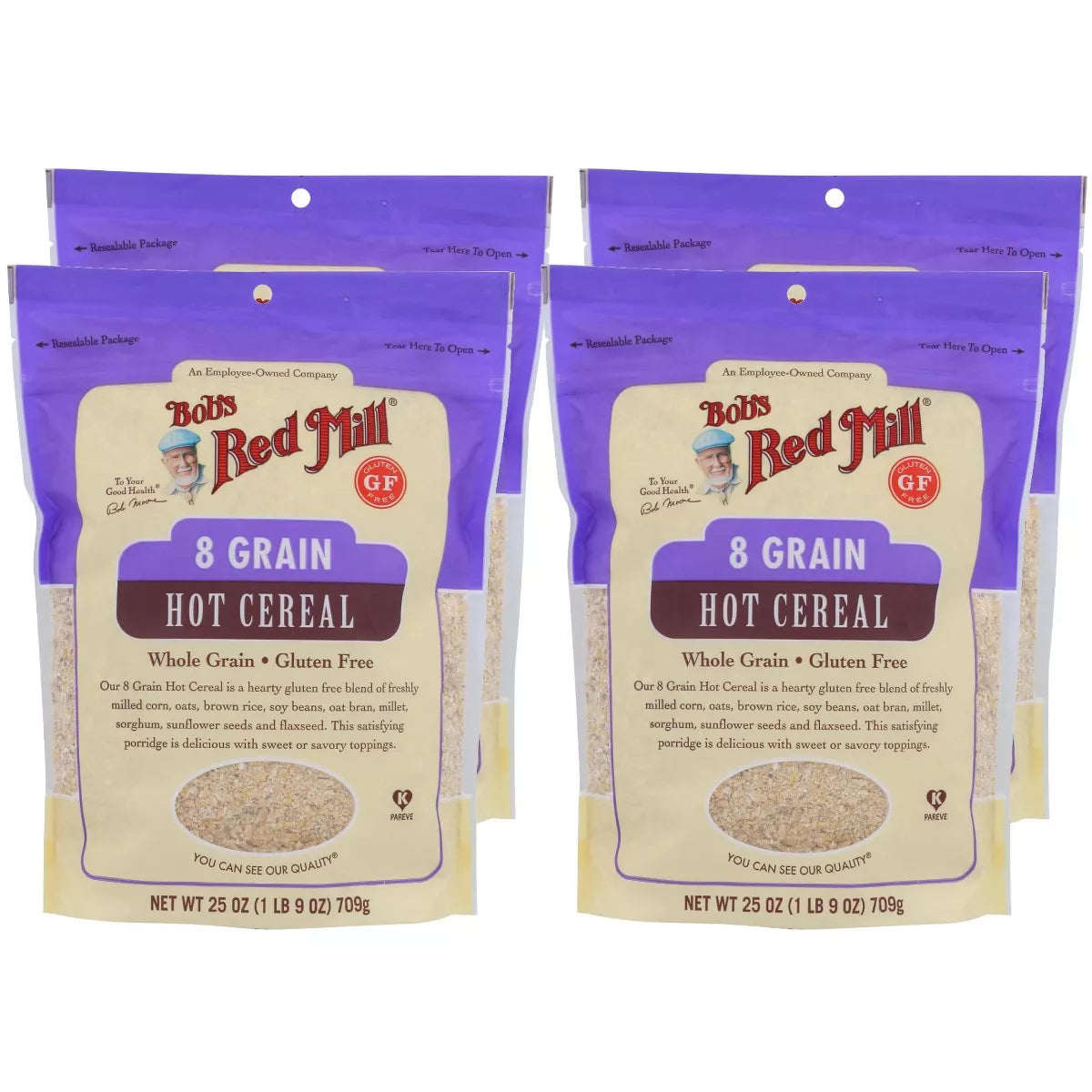 BOB`S RED MILL 8 Grain, Hot 25 OZ