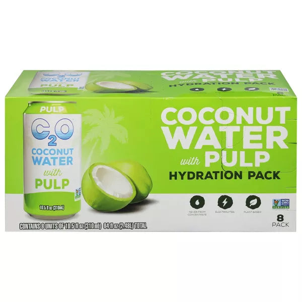 C20 Coconut Water With Pulp 3/8/10.5 OZ