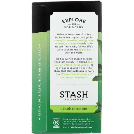 STASH TEA Premium Green Tea 20 BAG