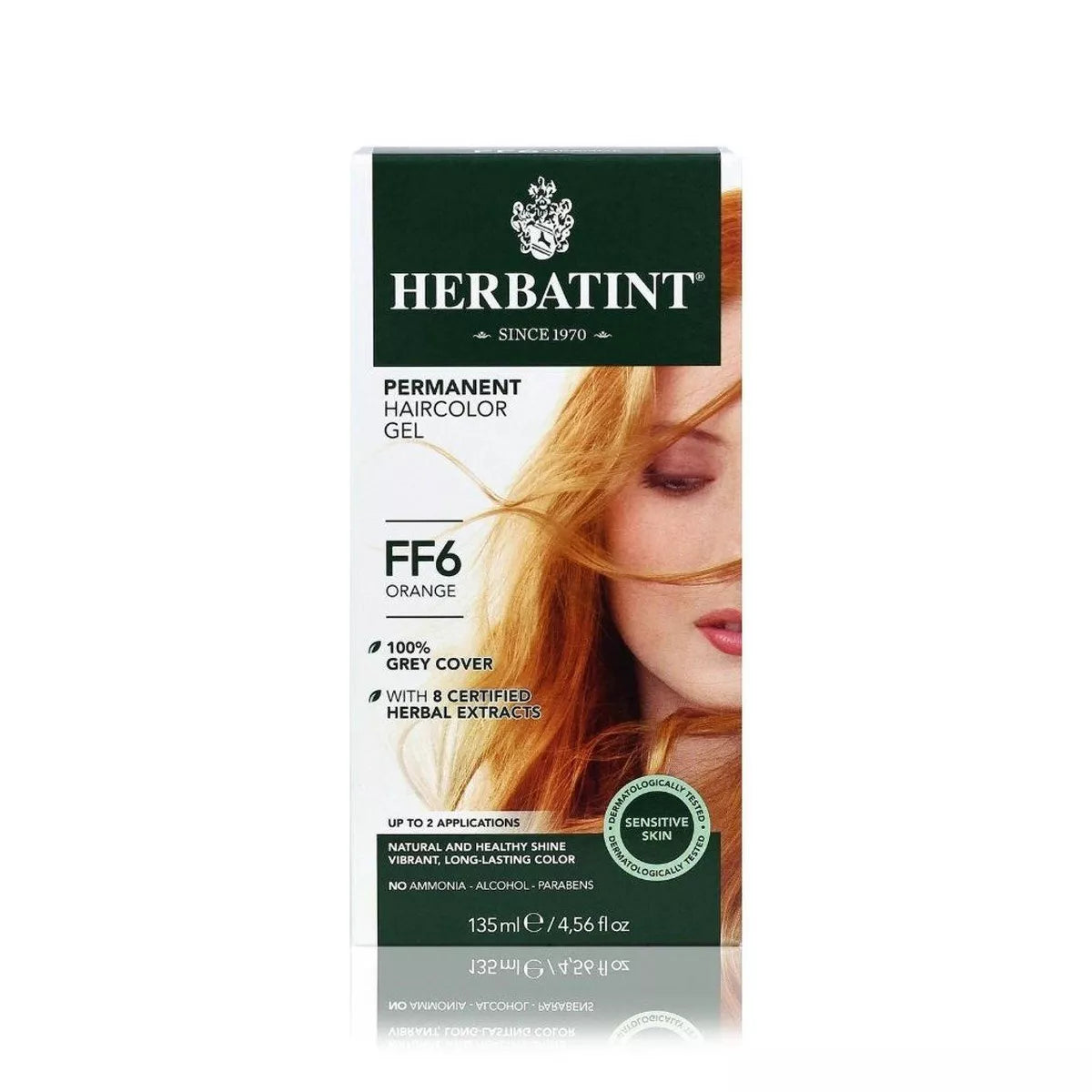 HERBATINT NATURAL HAIR COLOR FLASH FASHION ORANGE 130ML