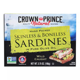 CROWN PRINCE In Olive Oil, Skinless & Boneless 12/3.75 OZ