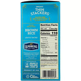 LUNDBERG FAMILY FARMS Thin Stackers, Brown Rice, LS 6/6 OZ