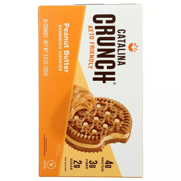 CATALINA CRUNCH Peanut Butter Sandwich Cookies 6.8 OZ