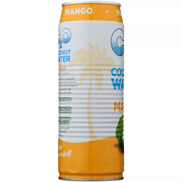 C2O Coconut Water W/Mango 17.5OZ