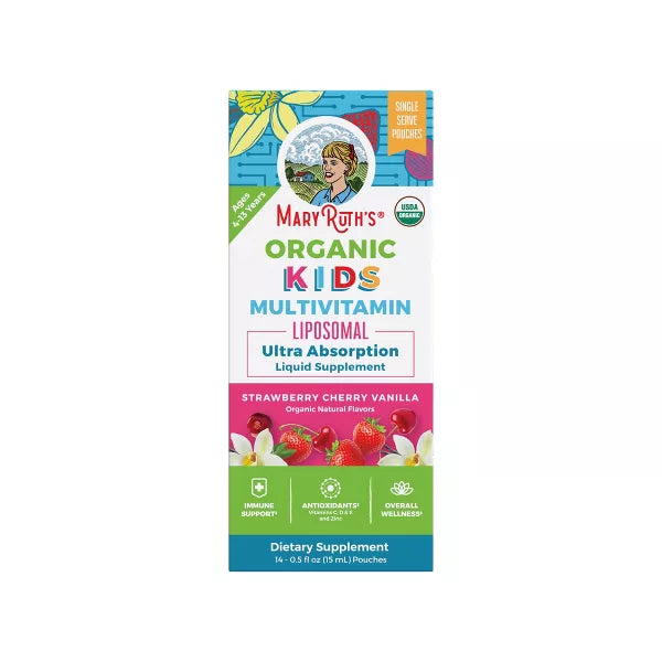 MaryRuth's ORGANIC KIDS MULTIVITAMIN LIPOSOMAL