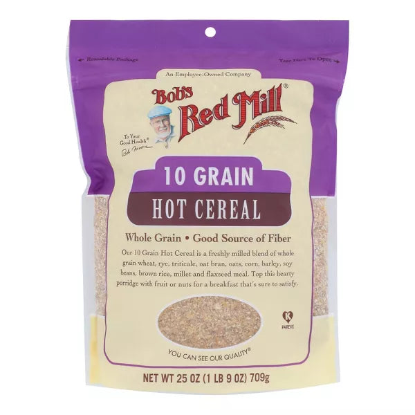 BOB`S RED MILL 10 Grain, Hot 25 OZ