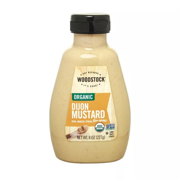 WOODSTOCK Mustard, Dijon 8 OZ